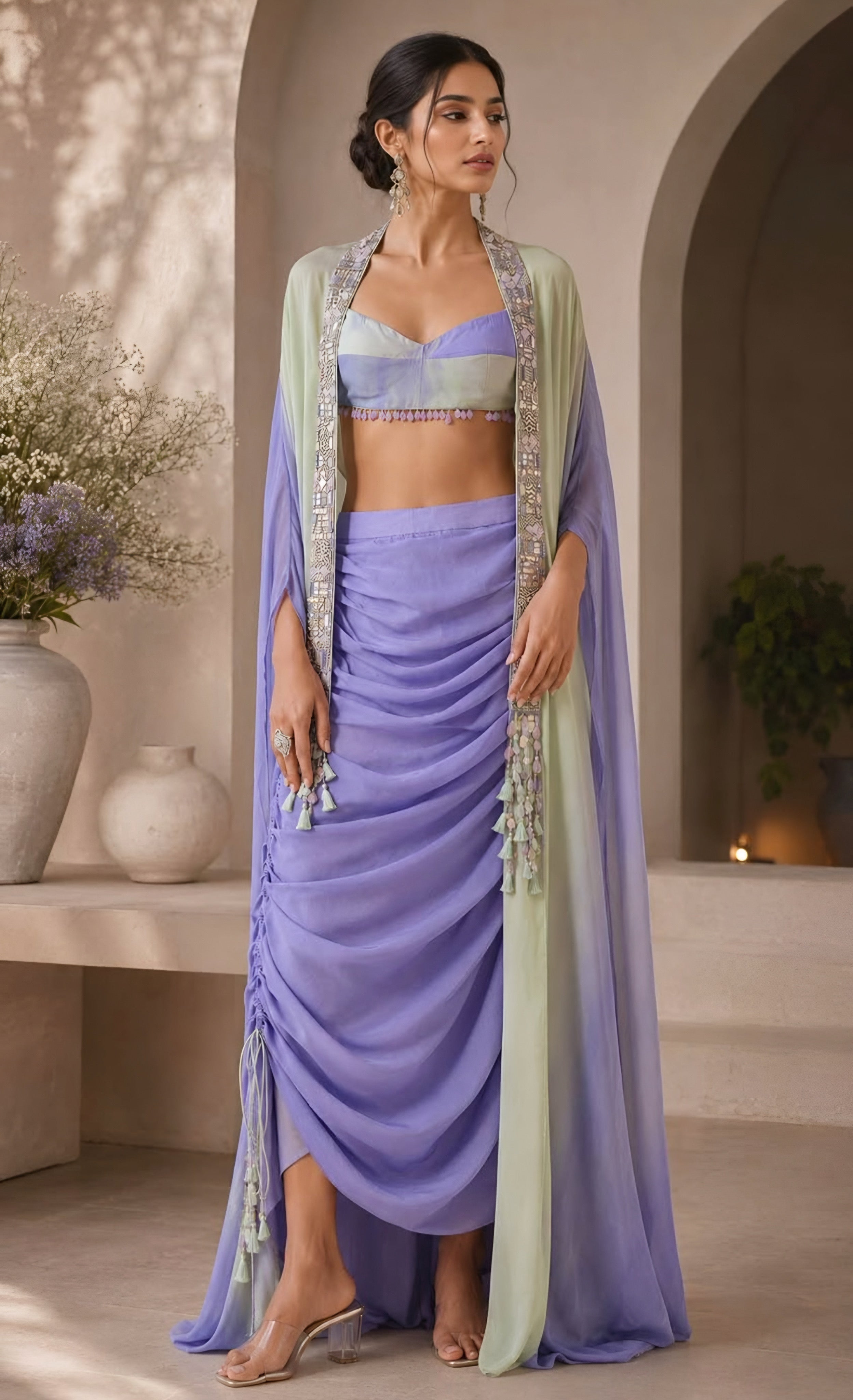 FUSION SKIRT SET - MADE TO ORDER