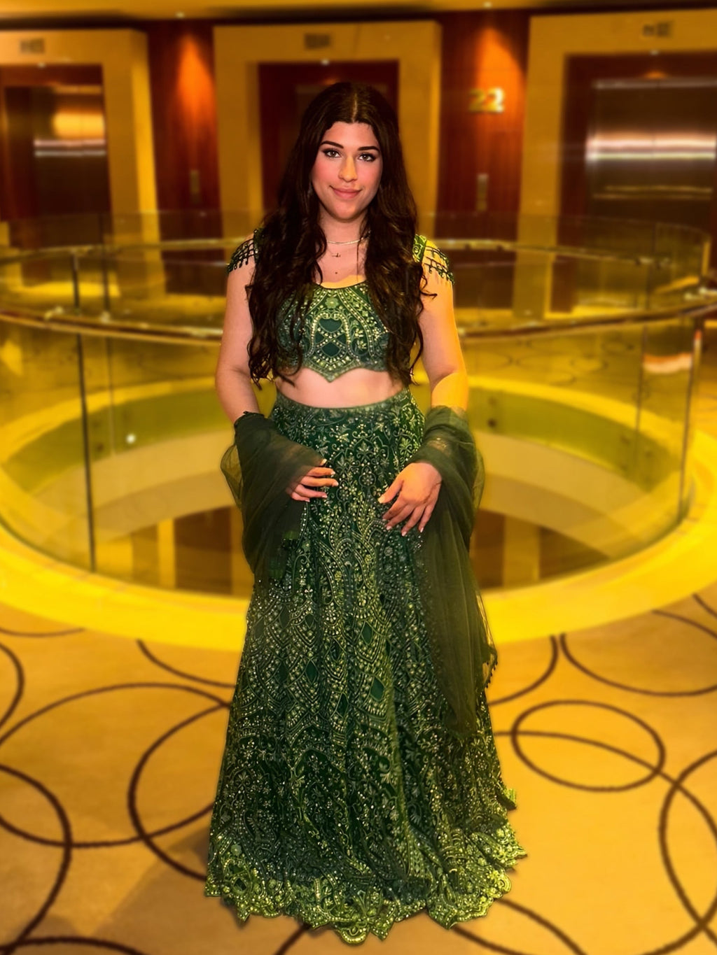 EMERALD | LEHENGA SET
