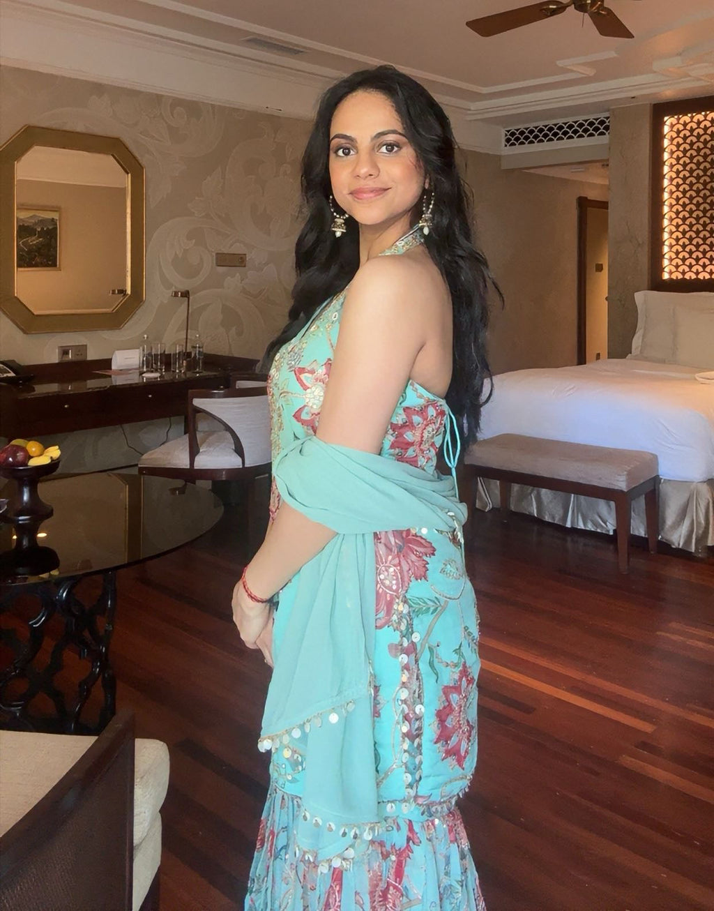 LAHER | PRINTED SHARARA
