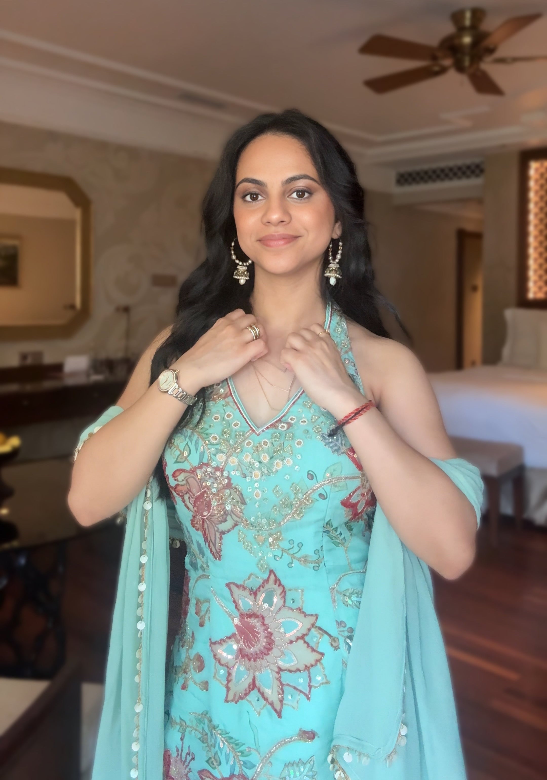 LAHER | PRINTED SHARARA
