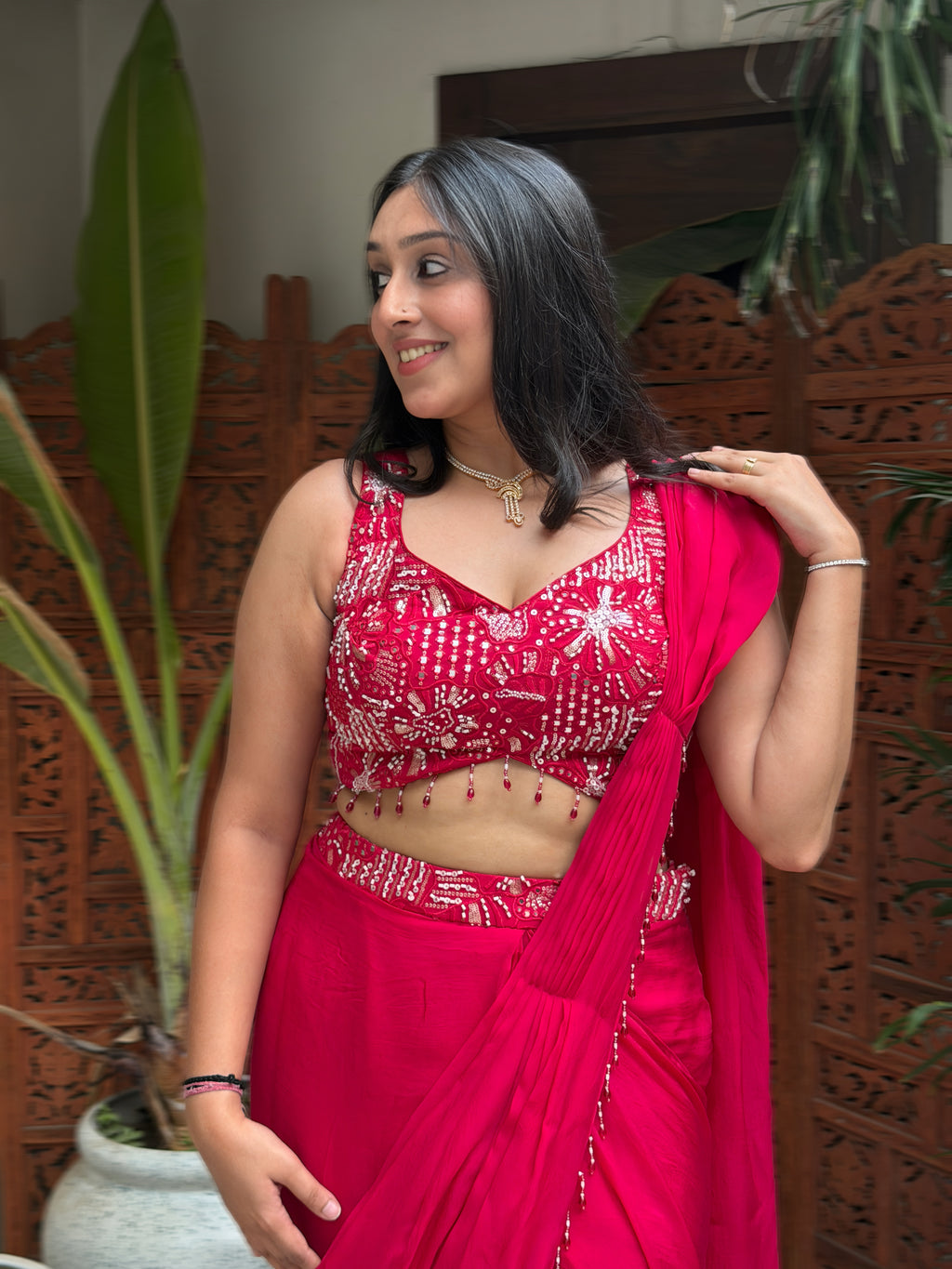 NOOR | PRE-DRAPED SAREE