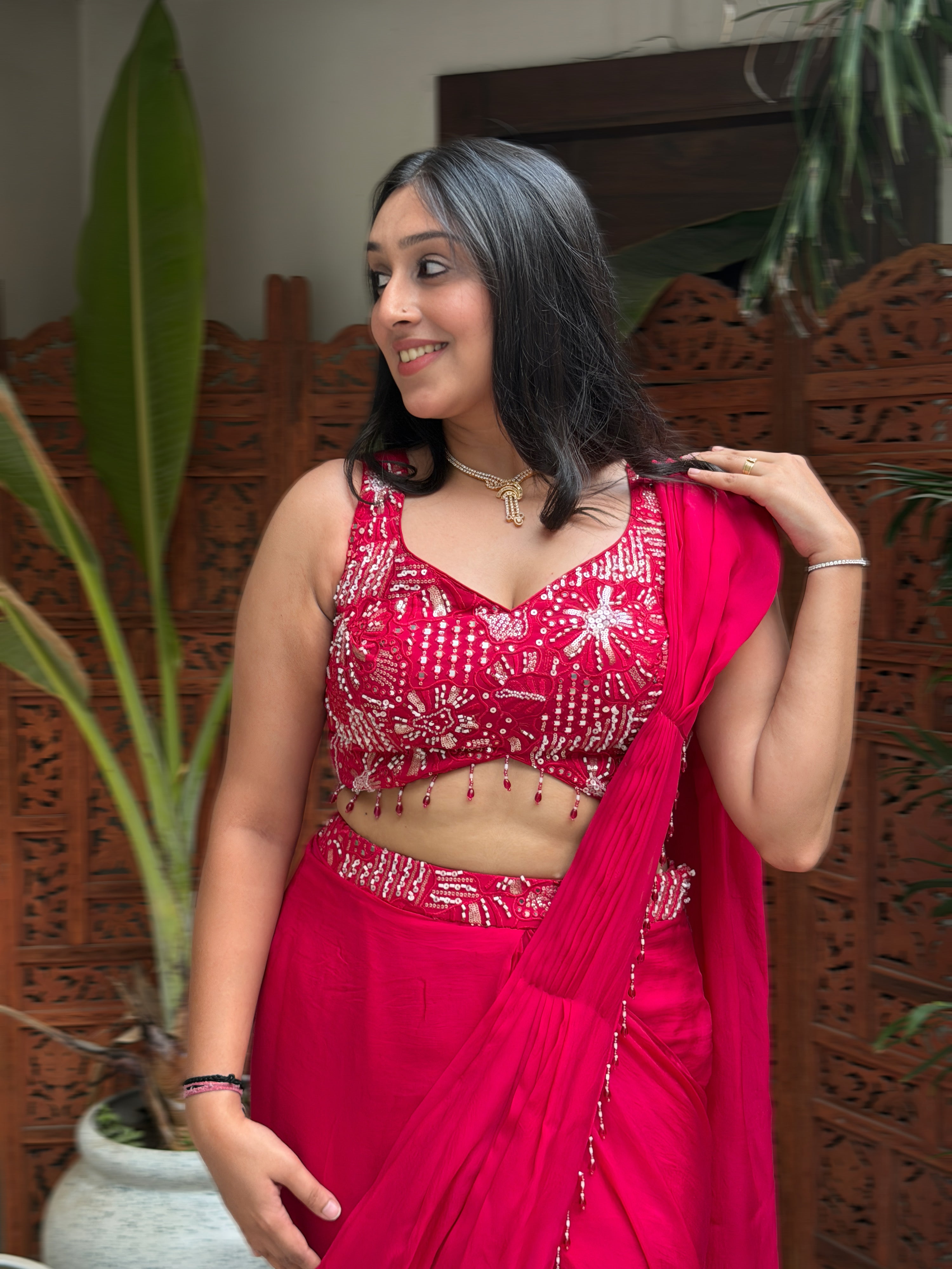 NOOR | PRE-DRAPED SAREE