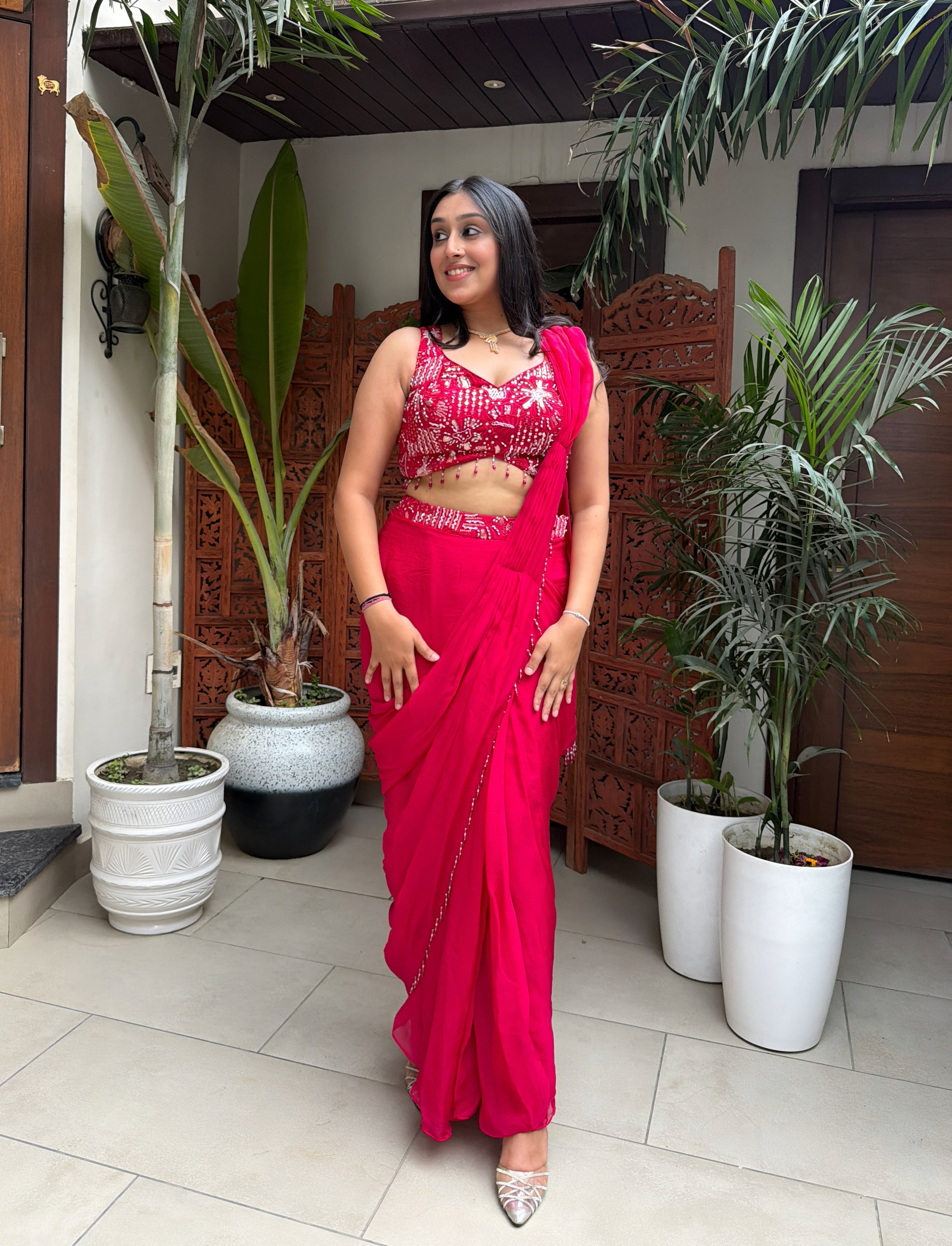 NOOR | PRE-DRAPED SAREE